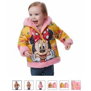 Minnie Mouse Character Kids' Reversible Jacket